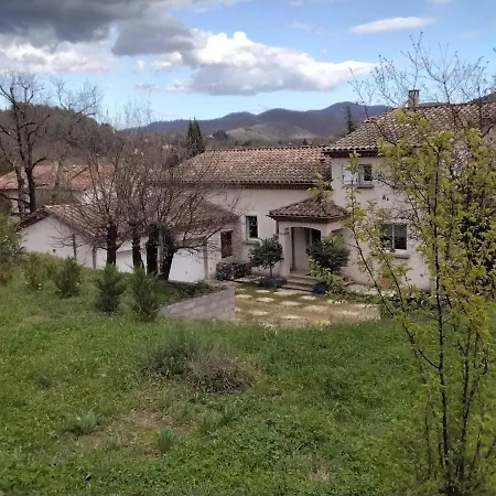 Accueillante Au Coeur Des Cevennes Semesterbostad Molieres-Cavaillac